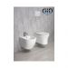 Унитаз подвесной Gid Concavo 49x36x36см, Tr2101 62232Y, белый