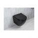 Унитаз подвесной Gid Tornado 49x36x36см, Tr2122TF-Bm 62261Y, черный матовый