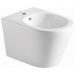 Биде Богеме AVVA Белый 973-W-BIDET, Boheme new с подвесной конструкцией, глянцевая фаянсовая серия