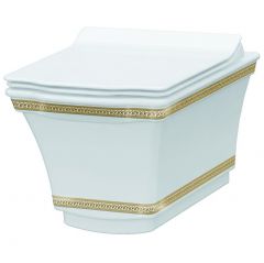 Унитаз Богеме Hermitage Белый 951-G, Boheme GOLD