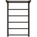 Полотенцесушитель электрический Двин (Dveen) FJ neo 80х50 см, с полкой, К диммер черный матовый