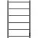 Полотенцесушитель электрический Двин (Dveen) J neo 80х50 см, без полки, К диммер графит