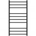 Полотенцесушитель электрический Двин (Dveen) L neo 100х50 см, без полки, К диммер черный матовый