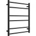 Полотенцесушитель электрический Двин (Dveen) L neo 60х50 см, без полки, К диммер черный матовый