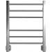 Полотенцесушитель водяной Двин (Dveen) S plaza 60x50 см, без полки, К8 квадрат полированный хром