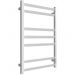 Полотенцесушитель электрический Двин (Dveen) U plaza neo 80x50 см, без полки, К диммер, квадрат белый