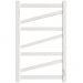 Полотенцесушитель электрический Двин (Dveen) Z plaza neo 80х50 см, без полки, К диммер, квадрат белый