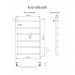 Полотенцесушитель водяной Indigo (Индиго) Roof Полированный 532х800 мм LRW80-50