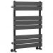 Полотенцесушитель водяной Богеме Venturo Черный 720-B, Boheme BLACK с латунью и вертикальной лесенкой