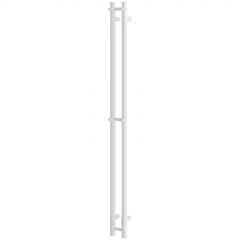 Полотенцесушитель электрический Эврика Пенелопа Х2 140x10 см, подключение справа, слева, скрытое подключение справа, матовый белый, I-образный, из стали, 4657812418651, Ewrika