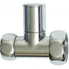 Кран для полотенцесушителя Vieir (Виеир) прямой 3/4г х 1г кругл