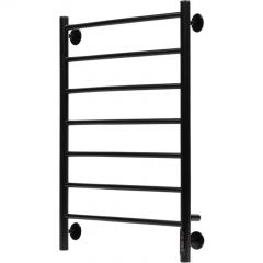 Полотенцесушитель электрический Royal Thermo (Роял Термо) Classic black П7 500х800 мм электро (new встроен. диммер)