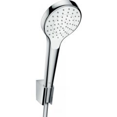 Ручной душ Hansgrohe Croma Select, с держателем, цвет: хром/белый 26410400