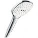 Ручной душ Hansgrohe (Хансгрое) Raindance 12 см, цвет: хром/белый 26520400