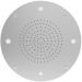 Душевая головка Graffio Kings, круглая, потолочная 30 см с белой LED подсветкой, 1 режим: дождь, цвет хром KI270T/CR