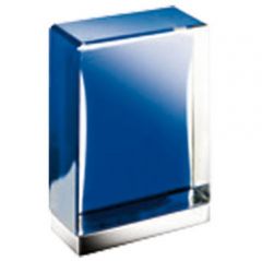 Ручка для смесителя Fantini Venezia, муранское стекло, цвет: хром-синий 29 02 N448CD