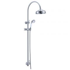 Душевая стойка Богеме с микролифтом Хром 403, Boheme BRILLANTE