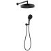 Душевой гарнитур Богеме настенное Черный 427-B, Boheme BLACK