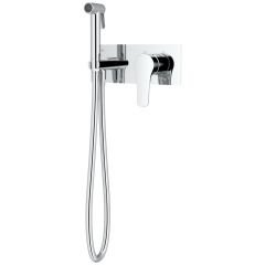 Гигиенический душ Теска Elsa Pro BTK6406 со смесителем, С ВНУТРЕННЕЙ ЧАСТЬЮ, хром, Teska