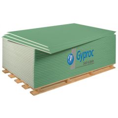 Гипсокартонный лист ГКЛВ Gyproc В GKBI УК 2500х1200х12,5 мм