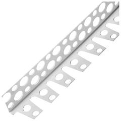 Уголок штукатурный ПВХ Аллигатор арочный 25х25 мм 3м