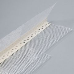 Профиль угловой Kolotek (Колотек) ПВХ с армирующей сеткой 100х100 мм 2500 мм