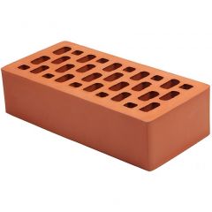 Кирпич облицовочный пустотелый Донской кирпич (Donskoj Kirpich) Красный 1NF 250х120х65 мм (416 шт в поддоне упаковано пленкой)