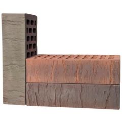 Кирпич облицовочный пустотелый Донской кирпич (Donskoj Kirpich) Баварский темный 250х120х65 мм 1 NF (416 шт в поддоне)