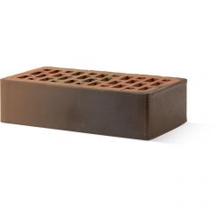 Кирпич облицовочный пустотелый Донской кирпич (Donskoj Kirpich) Готик темный анобированный 1 NF (416 шт в поддоне)