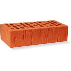 Кирпич облицовочный пустотелый Славянский кирпич (Slavyanskij kirpich) Классик-Кроста Терракотовый 1NF 250×120×65 мм (372 шт в поддоне)