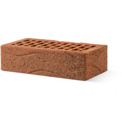 Кирпич облицовочный пустотелый Славянский кирпич (Slavyanskij kirpich) Классик-Антик Терракотовый 1NF 250×120×65 мм (372 шт в поддоне)