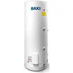 Водонагреватель электрический Baxi (Бакси) накопительный со змеевиком косвенного нагрева, двойной змеевик, напольный, стальной эмалированный, с боковым подключением, 500 л (CNEWT500D01)