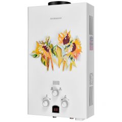 Газовый проточный водонагреватель Edisson (Эдиссон) Eco E 20 GD (Подсолнухи) 20 кВт 361505