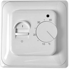 Терморегулятор механический PROFI Therm (Профи Терм) PT 70.26 с датчиком температуры пола White