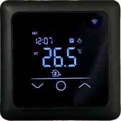 Терморегулятор электронный PROFI Therm (Профи Терм) PT ES39W Atlas програмируемый Black