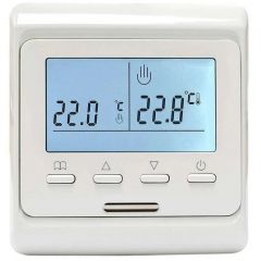 Терморегулятор электронный PROFI Therm (Профи Терм) PT E51.716 програмируемый Ivory