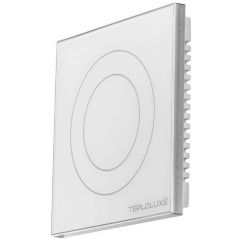 Терморегулятор электронный Теплолюкс (Teplolux) Solus Zen Wi-Fi Белый с серебряной рамкой