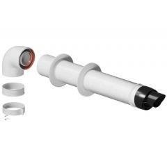 Комплект дымохода Rommer (Роммер) традиционный 80/125 - 800 мм (RCA-8125-250800)