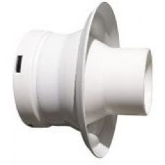 Выходной адаптер Baxi (Бакси) Vertical Flue System B23 Instl полипропиленновый с забором воздуха 80 мм (KHG71411101)