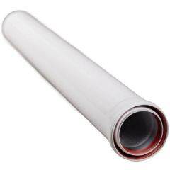Труба эмалированная Baxi (Бакси) с внешней изоляцией, диам. 80/100 мм, длина 1000 мм (MT71410541)