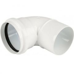 Отвод Baxi (Бакси) 90° алюминиевый эмалированный, диам. 80 мм (KHG71401801)