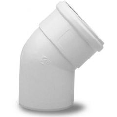 Отвод полипропиленовый Baxi (Бакси) 45°, диам. 80 мм для конденсационных котлов (KHG71405931)