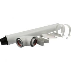 Комплект коаксиальный Stout (Стаут) для прохода через стену (совместим Baxi) 60/100, 850 мм (SCA-6010-210850)