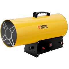 Пушка тепловая газовая Denzel (Дензель) GHG-50, 50 кВт, 1400 м3/ч, пропан-бутан (96480)