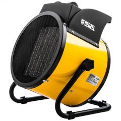 Пушка тепловая Denzel (Дензель) керамический нагреватель (тепловентилятор) DHC 5-400, 230 В, 0.04/3/5 кВт (96428)