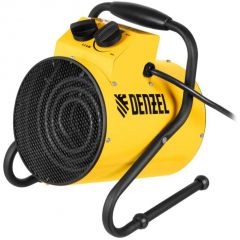 Пушка тепловая Denzel (Дензель) SFH-5000, 230 В, 260 м3/ч, вентилятор 3 режима, 3000/4500 Вт (96438)