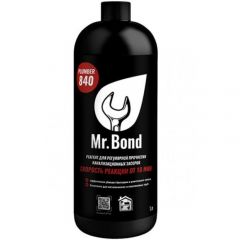 Реагент Mr.Bond (Мр.Бонд) Plumber 840 для очистки канализационных засоров 1 л (MB30348400011)