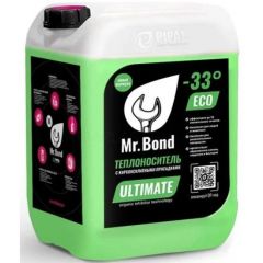 Теплоноситель Mr.Bond (Мр.Бонд) Ultimate 33 Eco на основе пропиленгликоля -33°C 20 кг (MB5052030020)