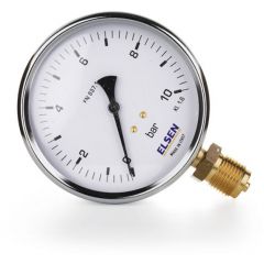 Манометр Elsen (Элсен) радиальный, Ø 63, 1/4, 6 бар (EM63.06)