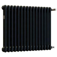 Радиатор секционный Arbonia (Арбония) 3057/20 нижнее подключение (с вентилем) № 69 1/2″ RAL 9005 МТ